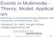 Events in Multimedia - Theory, Model, Application