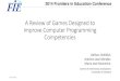 A Review of Games Designed to Improve Computer Programming Competencies