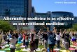 Presentation of Alternative Medicine