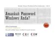 Amankah Password Windows Anda ?