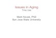 Issues in Aging - Time Use
