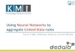 Using Neural Networks to aggregate Linked Data rules