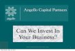 Can we invest in your business?