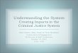 Understanding the System: Creating Impacts in Criminal Justice