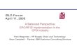 Balanced Perspective: EPC/RFID Implementation in the CPG Industry