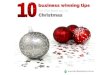 10 Business Winning Tips for the Lead Up to Christmas