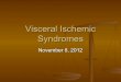 Moore Chapter: Visceral Ischemic Syndromes
