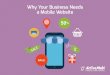 Why Your Business Needs a Mobile Website