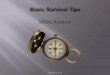 Mike Asimos : Basic Surival Skills - When it counts