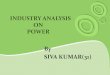 Industrial Analysis on power Industry