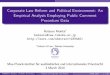 Corporate Law Reform and Political Environment: An Empirical Analysis Employing Public Comment Procedure Data