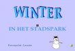 Winter In Het Park