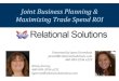 Strategies for Joint Business Planning Sessions
