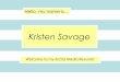 Kristen Savage Powerpoint Resume