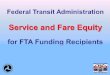 Service and Fare Equity