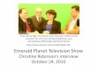 Oct 24 Emerald Planet Tv Interview