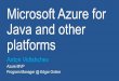 Java/Scala Lab: Anton Vidishchev - Microsoft Azure как облачная платформа для Java и не только