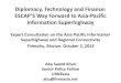 The way forward   asia-pacific information superhighway initiative