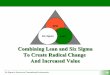 Combining Lean and Six Sigma to Create Radical Change and Increased Value
