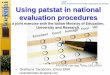 Using patstat in universities evaluation procedures