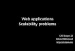 Web applications scalability prolems  - eslam mahmoud