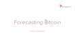 Forecasting Bitcoin with the Datagami API (talk given at PAPIs 2014)