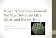 Ladny - dear secretary general - aids