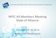 IMTC All Members Meeting - State of Alliance