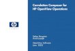 Correlation Composer for HP OpenView Operations