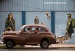 Vintage US Cars on Havana's Streets