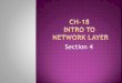 Ch 18   intro to network layer - section 4