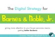 Barnes & Noble, Jr.: Digital Strategy and Buyer Personas