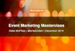 Event Marketing Masterclass
