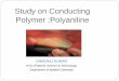 Conducting polymers By Dheeraj Kumar