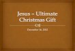Jesus – ultimate christmas gift   online version