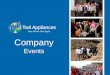 Trail Appliances Company events slideshow