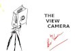 View Camera Workshop - Camera Grande Formato Appunti