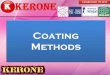 Coating method for textile