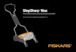 Fiskars staysharp reel mower manual