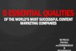 5 Essential Qualities of the World's Most Successful Content Marketing Companies - Marcus Sheridan SLCSEM