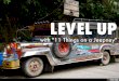 LEVEL UP With 11 Things on a Jeepney