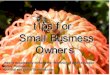 Tips for Small Business Owners