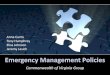 Virginia emergency management presentation