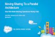 Moving Sharing to a Parallel Architecture