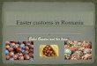 Easter customs in romania