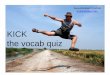 Kick the Vocab Quiz - ACTFL 2014 Cottrell