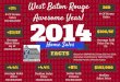 2014 West Baton Rouge Parish Home Sales Facts Infographics