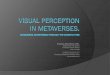 Visual percetion in metaverses. Consuming advertising through the avatar's eyes