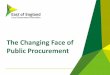 East of England Local Government Association: The Changing Face of Public Procurement