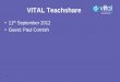 Vital Teachshare with Paul Cornish